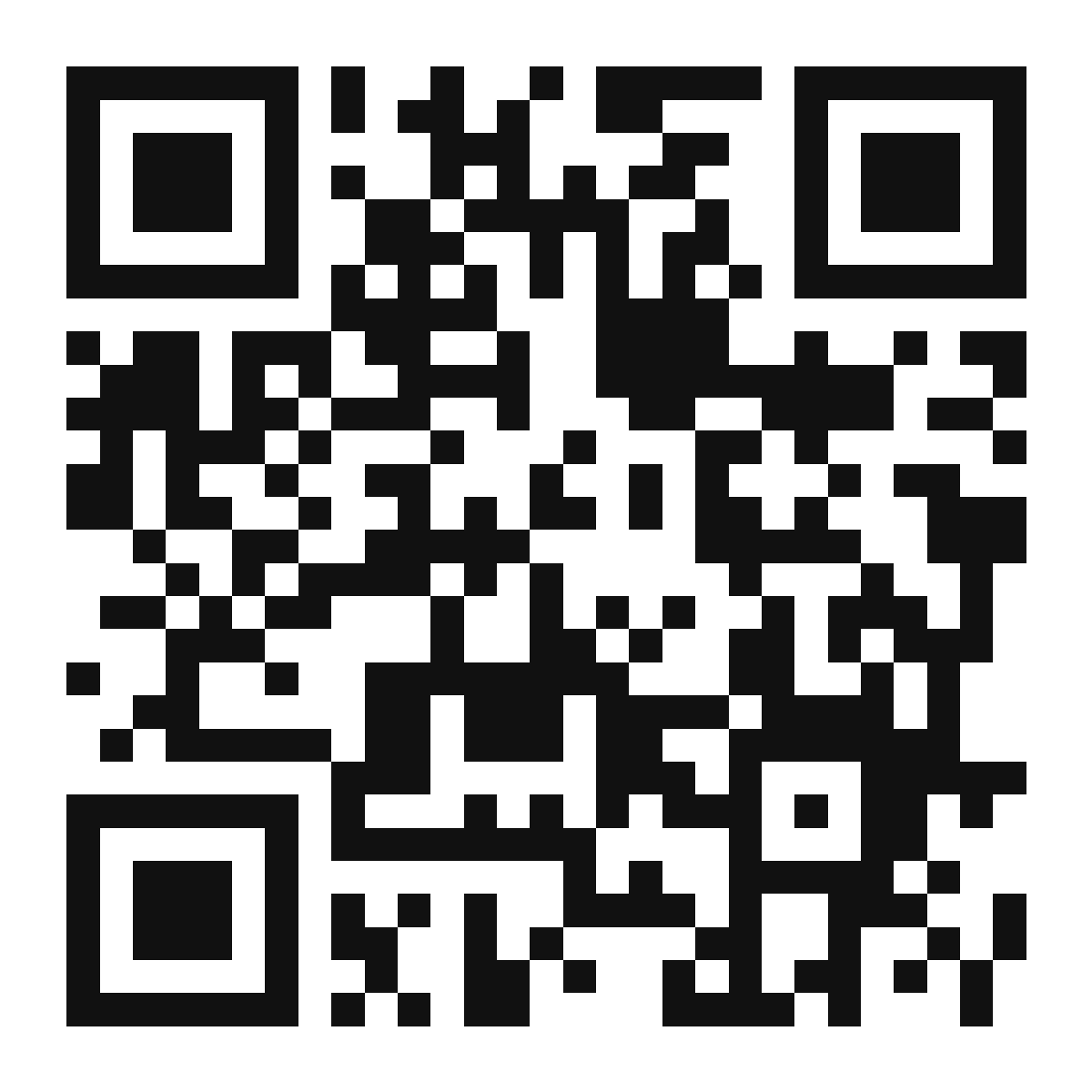 QR code for this personal introduction page